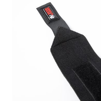 Gorilla Wear, Бинти кистьові Wrist Wraps BASIC Black/Red Чорний/ Червоний