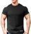Monsta Clothing, Футболка Men's Bodybuilding Workout Gym T-Shirt, Черный (M)