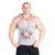 NPC, Майка для бодибилдинга Stringer Tank Top, Светло-серая XXL