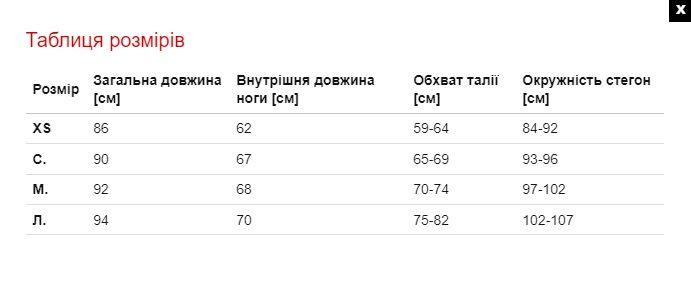 Mordex, Cпортивні легінси (лосіни), високою талією Чорні ( XS )