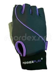 Power Play, Перчатки для фитнеса PowerPlay 1725 A женские серый/фиолетовый