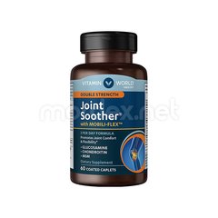 Vitamin World, Для суставов и связок Joint Soother Double Strength, 60 таблеток, 60 таблеток