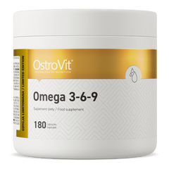 OstroVit, Омега Omega 3-6-9, 180 капсул