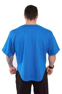 Big Sam, Размахайка Mens Extreme Bodybuilding Rag Top T-Shirt 3209, Синий ( M )