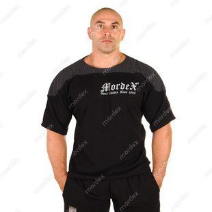 Mordex, Размахайка Gym Sport Clothes (MD5631-1), черная-темно-серая ( M )