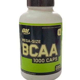 Optimum Nutrition, Бцаа BCAA 1000 Caps Mega-Size, 200 капсул, 200 капсул