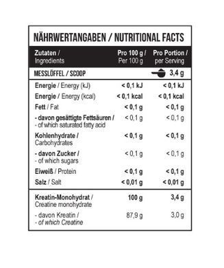 MST Sport Nutrition Creatine Micronized &mdash; креатин моногідрат, 500 г
