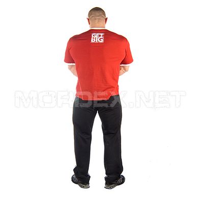 Get Big, Футболка GET BIG красная MD3676, Красный, L