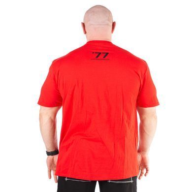 Universal Nutrition, Футболка (Лого Юніверсал 77), Червона ( M )
