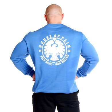 House of Pain, Реглан Sleeve Hoodie (MD7049-1)- Blue ( L )