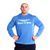 House of Pain, Реглан Sleeve Hoodie (MD7049-1)- Blue ( L )