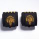 Gasp, Бинт кистевой Hardcore Wrist Wraps 18 inch, Black/Yellow