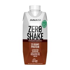 Biotech USA, Жидкий протеин Zero Shake 330 мл, Chocolate