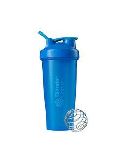 Blender Bottle, Спортивный шейкер BlenderBottle Classic Loop Cyan, 820 мл, Синий, 820 мл
