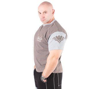 Big Sam, Футболка-Размахайка(Bodybuilding Mens Towel Gym Rag Top 2543) Серый ( M )
