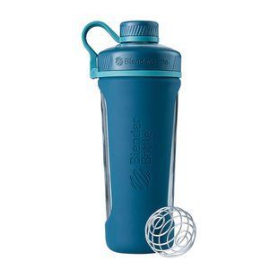 Blender Bottle, Спортивный стеклянный шейкер BlenderBottle Radian Glass Sea, 760 мл