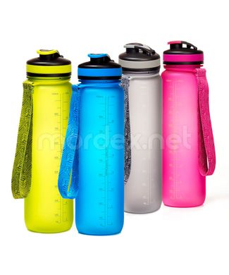 GM Power, Спортивная Бутылка Water Bottle No-Limits Pink, 1000 мл