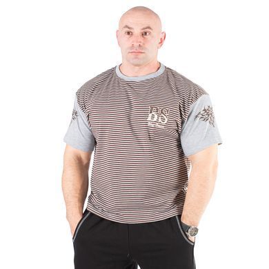 Big Sam, Футболка-Розмахайка (Bodybuilding Mens Towel Gym Rag Top 2543) Сірий ( M )