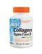 Doctor's Best, Коллаген Collagen Types 1 & 3 1000mg и витамином C, 180 таблеток, 180 таблеток