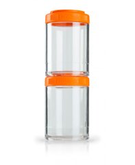 Blender Bottle, Контейнер GoStak 150cc 2 Pack, Orange