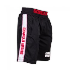 Gorilla Wear, Шорты спортивные California Mesh Shorts Black/Red, Черный, S/M