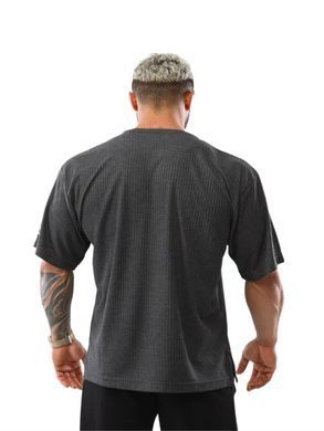 Big Sam, Футболка-Розмахайка (Mens Oversize Gym T-shirt BS2823) Сірий ( M )