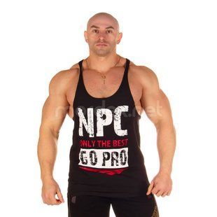 NPC, Майка Men&rsquo;s Go-Pro Tank Top, Черная ( XXL )