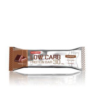Nutrend, Спортивний батончик Low Carb Protein Bar 30 Chocolate, 80 грам, Шоколад, 80 грам