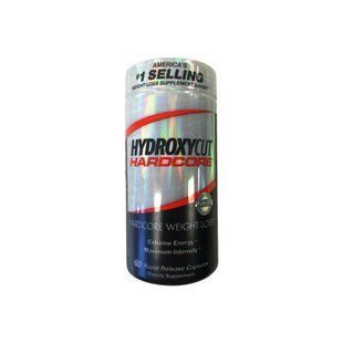 MuscleTech, Жироспалювач Hydroxycut Hardcore, 60 Rapid Release Capsules, 60 капсул