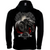 Silberr&uuml;cken Herren Premium Kapuzenjacke "Gorilla Biker" (GB51) &ndash; Black (XL)