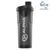 Alpha Designs, Спортивний шейкер - фляга для води Alpha Bottle 750 V2 - Anti-Bacterial Shaker Smoke (109287), Чорний, 750 мл