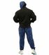 Big Sam, Кофта з капюшоном на замку (Men's Hooded Winter Towel Jacket 3632) Blue\Black ( M )