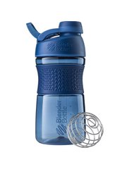 Blender Bottle, Спортивная бутылка-шейкер с венчиком SportMixer Twist 20oz/590ml Navy