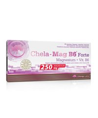Olimp Labs, Вітаміни Chela Mag B6 Forte, 60 капсул