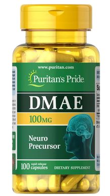 Puritans Pride, Вітаміни (DMAE антиоксидант), 100 капсул