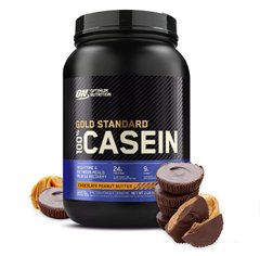 Optimum Nutrition, Протеин 100% Casein Gold Standard, 909 грамм, Шоколадно-арахисовое масло, 907 грамм