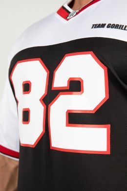 Gorilla Wear, Футболка Trenton Football Jersey Black/White (XL)