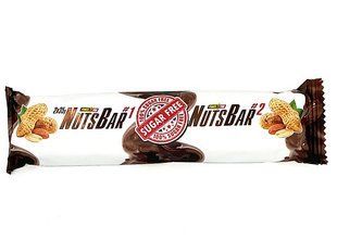 Power Pro, Протеїновий батончик Nuts Bar Sugar Free 70 грам, Горіхи, 70 грам