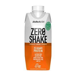 Biotech USA, Рідкий протеїн Zero Shake 330 мл, Chocolate-Caramel