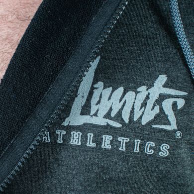 No Limits, Кофта з капюшоном на замку Mesh Zipped Hoodie(MD7455-1), Сіра ( S )