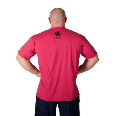 Universal Nutrition, Футболка (MD5593-14) для бодибилдинга Animal Iron Iconic, Red\Black ( L )