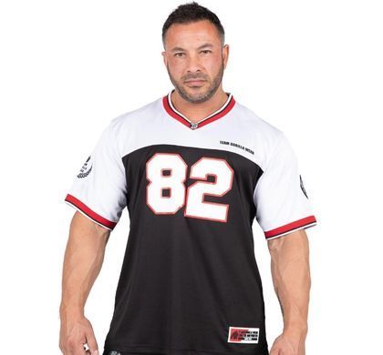 Gorilla Wear, Футболка Trenton Football Jersey Black/White (XL)