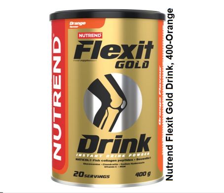 Nutrend, Для суглобів та зв'язок Flexit Gold Drink, 400 грам Orange