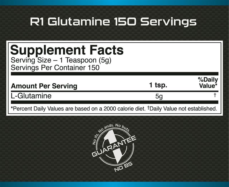 Rule One Proteins R1 Glutamine Unflavored