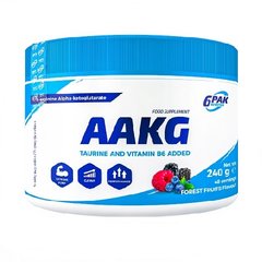 6PAK Nutrition, A-AKG, 240 грам, Лімон, 240 грамм