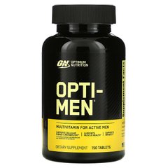 Optimum Nutrition, Вітаміни Opti-Men (Mens Multiple), 150 таблеток