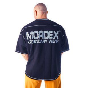 Mordex, Размахайка-Футболка с вставкой Rag Top Bodybuilding (MD6318-3)  Темно-Синяя ( M )