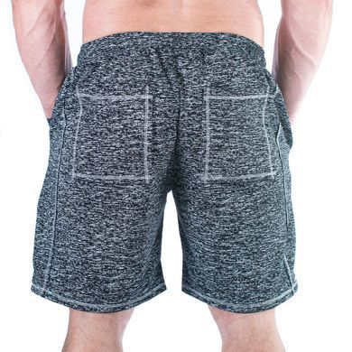 Mordex, Шорти спортивні з накладними кишенями ( Bodybuilding Wear ) Чорні-Сірі ( M )