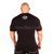 NPC, Футболка для бодібілдингу American flag Combed 100% Cotton V-Neck Top Gym, чорна ( XL )