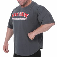 Big Sam, Размахайка Coach Training T-shirt Anthracite 3110, Антрацит, M